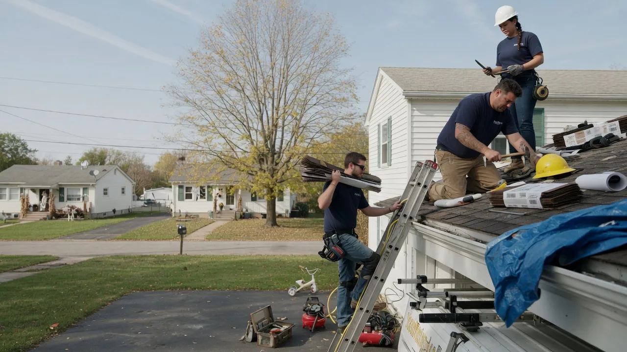 Local Roofing Contractors in Gridley, KS near me